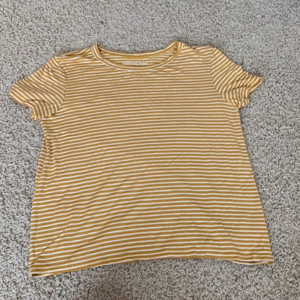 American eagle striped tee